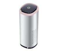 Purificador de aire de 5 W hasta 20 m², filtro de aire con 3 niveles ajustables, purificador de aire para personas alérgicas con aromaterapia, cartucho de filtro compuesto de carbón activo HEPA para