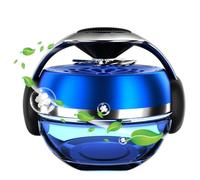 Purificador de aire de automóvil giratorio solar, difusor de del automóvil solar,Amorantes de perfume de rotación solar - Accesorios interiores automotrices de 50 ml, suministros de fragancias,