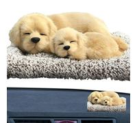 Purificador De Aire De Carbón Para Coche, De Purificador De Aire Del Coche,Eliminador De Olor De Carbón Con Patrón Perro Dormido | Bolsas De Carbón De Leña Creativas, Removedor De Olor