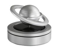 Purificador de aire de energía solar para coche, ambientador solar giratorio para coche | Adorno de aromaterapia de coche con suspensión de doble anillo - Ornamento de ambientador rotatorio de