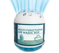 Purificador de aire - de limpieza silenciosa para eliminación de polvo, 120 g, para el cuidado de la salud, para interiores, polipropileno 9 x 7 cm, extracto automático de plantas, de hogar