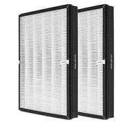 Purificador De Aire De Repuesto, Paquete De 2 Filtros H13, Compatible Con TaoTronics TT-AP003 Y Filtro Purificador De Aire 5 En 1 VIVOSUN