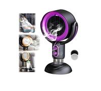 Purificador de aire - Eliminador de humo y olores de iones negativos | Extractor de humos alimentado por USB con filtro para el hogar, cocina, oficina | Elimina eficazmente el olor a cocina, humo y