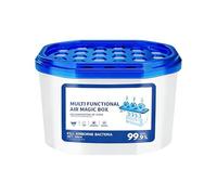 Purificador de aire - Gel 350ml Envase desodorizante compacto | Monitor de calidad del aire, control de almacenamiento refrescante para el hogar de absorción pasiva, eliminador de olores | Apartamento