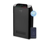 CONCEPT Hausgeräte Perfect Air SMART CA2000 - Purificador de aire (320 m3/h, 7 niveles de filtración HEPA-13, filtro de polvo, ionizador, filtro de carbón 99,9% aplicación móvil, color negro