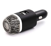 Purificador de aire para coche de iones negativos con cargador dual USB de Baceyong, elimina los olores, el humo del cigarrillo, la contaminación, el polen y el pelo de animales.