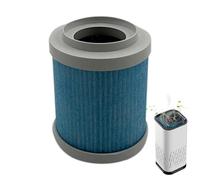 Purificador de aire para coche, ionizador negativo con filtración HEPA, limpiador de aire portátil compacto | Removedor de humo y polvo, eliminador de olores, ambientador de vehículo, esterilizador de