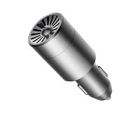 Purificador de aire para coche, mini purificadores de aire, dispositivo portátil eliminador de olores, dispositivo eliminador de humos ABS de 5.39 pulgadas, ionizador de vehículo compacto, limpiador