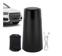 Purificador de aire para coche, purificador de aire portátil de viaje, eliminador de olores | Accesorios de coche de aromaterapia, difusor ambientador silencioso con filtro, limpiador para el hogar y