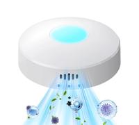 Purificador de aire para mascotas - Mini purificador de aire portátil | Desodorante de caja de arena silencioso recargable - para interior del hogar, habitación, coche, baño, cocina, dormitorio