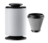 Purificador de aire para uso en interiores con eliminación eficiente de humo y deización, filtración de partículas para mejorar el aire en forma compacta (con 1 filtro)