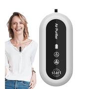 Purificador de aire personal portátil Tiny Air, Wearable Necklace with Ionic Technology, Mini Cleaner with Pollen Dust Elimination, Travel Accessory, Health Gadget for Outdoor Commute