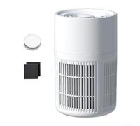 Purificador de aire portátil de bajo consumo con HEPA y filtración de carbón activado para mejorar el aire interior en cualquier habitación (B)