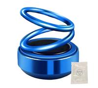 Purificador de aire solar para coche, ambientador de aromaterapia para interior de coche, difusores de energía solar, decoración de automóvil giratoria, decoración de fragancia de coche, familia para