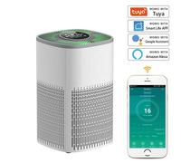 Purificador de aire WiFi Smart portátil Tuya con filtro HEPA Control de voz