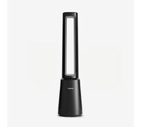 Purificador de aire y ventilador de torre premium sin aspas OmniAir de 104 cm - Negro
