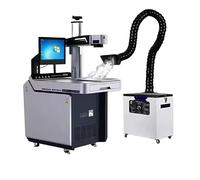 Purificador de humo para grabador de marcado láser, purificador de aire grabador de marcado láser, extractor de humo, extractor de humos para cortador láser, extractor de humos de soldadura, 200 W,