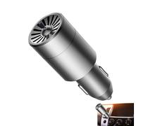Purificador Ionizador De Coche | Purificador Portátil De 12 V Para Automóvil, Mini Ionizador De Filtro De Aire Para Automóvil Con Liberación De Iones Negativos, Iones Negativos, Aire Iónico Portátil P