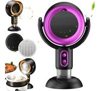 Purificador Puffhide, ventilador de humo Puff Hide, purificador Puff Hide real, ventilador purificador Smoke Away, ventilador de humo Puffhide real, for eliminar olores y humo de la habitación.(Purple