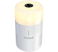 Purificadores de aire para el dormitorio del hogar con cubiertas de lámpara de escritorio de hasta 1000 pies, filtro de purificador de aire HEPA para polvo, humo, olores, caspa de mascotas, bloqueo