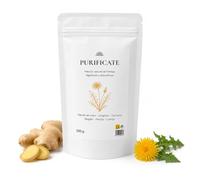 Purificate Infusión Bienestar 100g | Mezcla de Hierbas con Jengibre, Cúrcuma y Canela | Infusión Natural para Rutinas Detox y Equilibrio Diario