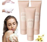 Purifying Exfoliating Gel,Exfoliating Gel Brightening,Exfoliating Gel Scrub Face Body Skin Rubbing Mud,Deep Cleansing Moisturizing Facial Scrub for All Skin (3pcs)