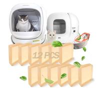 PurifyLogix Removedor de olores compatible con caja de arena para gatos autolimpiante MeoWant para control de olores de inodoro para gatos MeoWant caja de arena automática, desodorante de arena