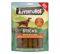 Purina AdvenTuros - Palitos para Perros con Sabor a búfalo Salvaje, 5 Unidades (5 x 305 g)