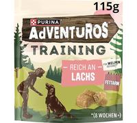 Purina Adventuros Training - Bocadillos de Entrenamiento para el Aprendizaje de Perros de salmón, 6 Unidades (6 x 115 g)