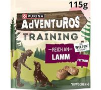 Purina Adventuros Training - Bocadillos de Entrenamiento para el Aprendizaje, golosinas para Perros de Cordero, 6 Unidades (6 x 115 g)