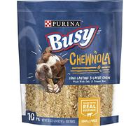 Purina Busy Chewnola with Wholesome Oats and Brown Rice Small/Medium Dog Treats - 10-Count Pouch