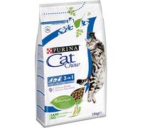 Purina - Cat Chow 3en1 Pienso para Gato Adulto Buey - Pack de 6 x 1,5 Kg - Total 9 Kg