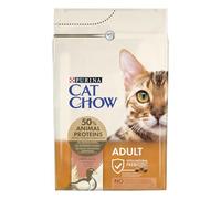 PURINA CAT CHOW | NaturiumTM | Croquetas para Gatos Adultos | Pato | Bolsa | Juego de 4 x 3 kg