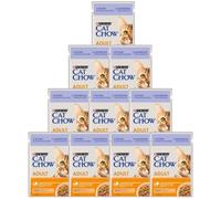 PURINA Cat Chow Pienso para gatos adultos con cordero y judías verdes en gelatina 85g