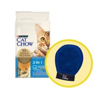 Purina Cat Chow Special Care 3w1 15kg + Guante de aseo - Cat Chow