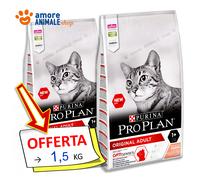 PURINA Cat PRO PLAN Original Optisenses Salmón 1,5 - 10 kg Gato, Gatos Adulto