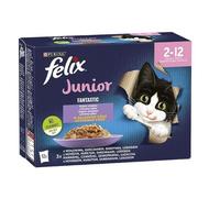 Purina Comida para Gato Pollo Salmón Ternera 12 x 85 g