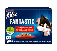 Purina Comida para Gato Pollo Ternera Cordero Conejo 24 x 85 g
