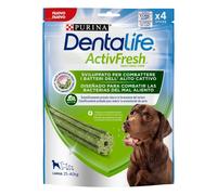 Purina Snacks dentales Dentalife ActivFresh Large – 4 barritas para perros