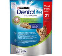 Dentalife Purina Daily Oral Care Extra Small, Snack Dental, premio para perros muy pequeños, Toy , 21 sticks paquete de 5