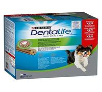 Purina Purina Dentalife Medium - Snacks para perros medianos (multipack 48 sticks, 2 x 24) 552 g - Pack de 2