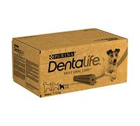 Purina Dentalife Daily Oral Care Small, Snack Dental, premio para perros pequeños, Mini , 2 packs de 54 sticks - 108 sticks