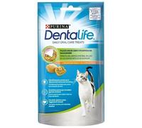 Purina Dentalife Daily Oral Care, Snack dental para gato adulto, para Gato, Pack de 8 bolsas de 40g