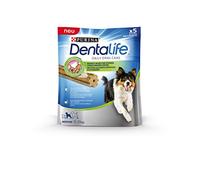 Purina DentaLife Medium Cuidado Diario Dientes de Comida para Perros, probier tamaño Medianas, 115 g