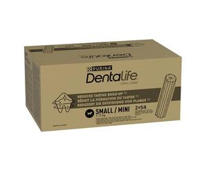 PURINA DENTALIFE Mini Aperitivos dentales para Perros Que reducen la formación de sarro, Pollo y Perros pequeños, 108 Unidades