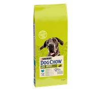 Purina Dog Chow Pienso para Perro de raza Grande Adulto con Pavo, saco de 14kg