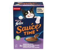 PURINA® FELIX® Sauce Time Original con Pollo 48 Unidades x40g