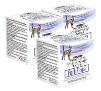 Purina Fortiflora Purina 3-Pack Suplemento Fortiflora Felina nutricional para los Animales domésticos 90 Conteo