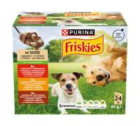 PURINA Friskies Alimento para perros adultos en salsa 24 x 85 g