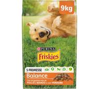 Purina Friskies Balance Croquetas Perros con Pollo, Ternera y Verduras 9 kg